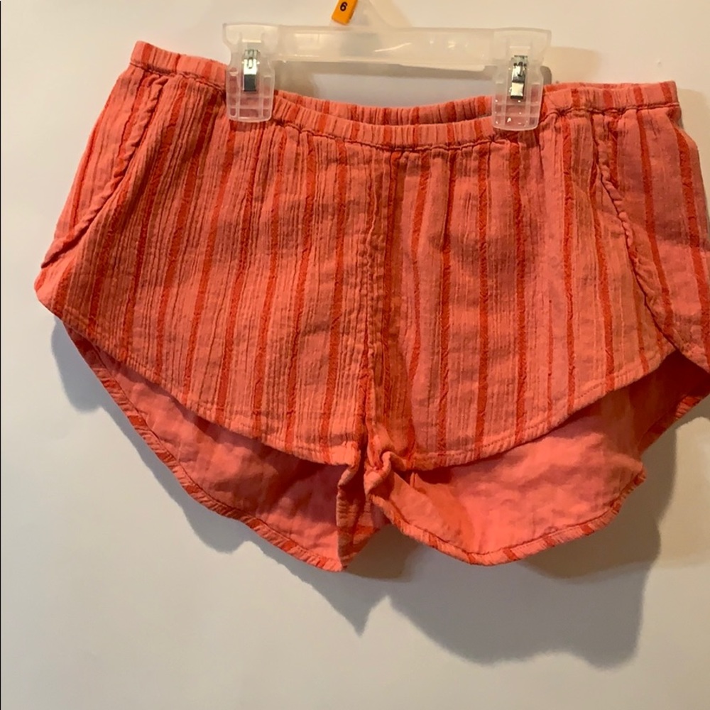 Striped summer shorts
